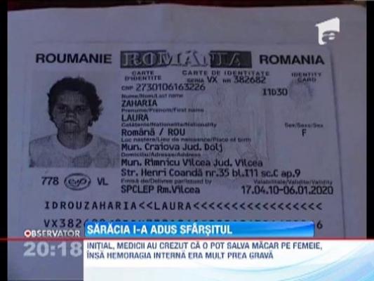 Saracia i-a adus sfarsitul unei gravide din Valcea