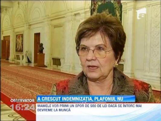 Indemnizatia pentru cresterea copilului a crescut, insa plafonul a ramas acelasi