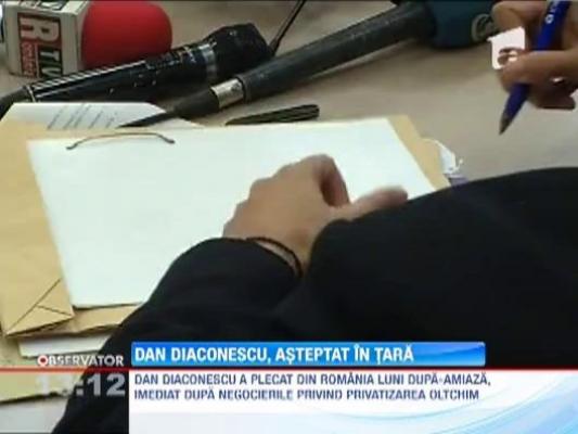 Dan Diaconescu, asteptat in tara