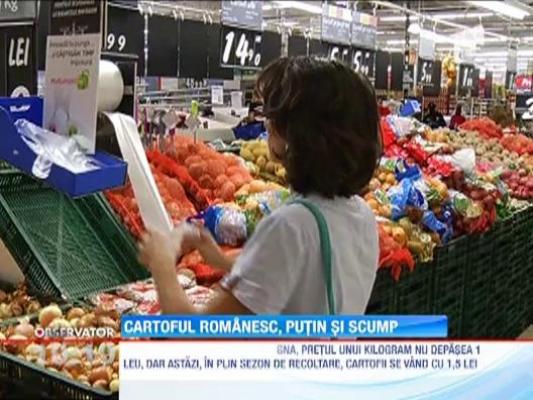 Cea mai mica productie de cartofi din ultimele doua decenii