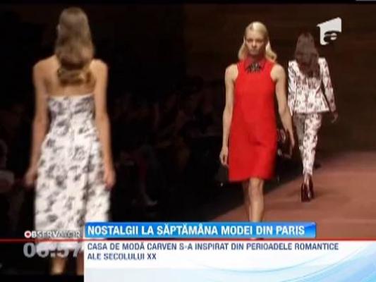 Nostalgii la Saptamana Modei de la Paris