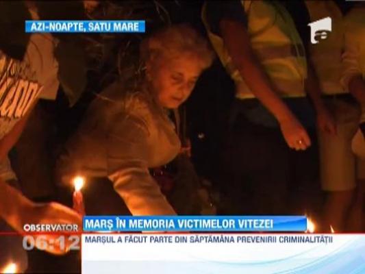 Mars in memoria victimelor accidentelor rutiere