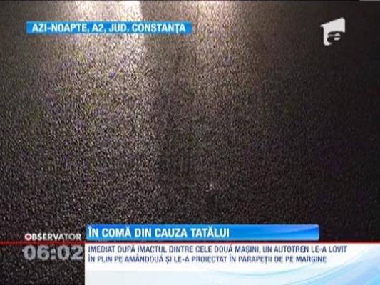 Grav accident rutier pe Autostrada Soarelui! O tanara de 27 de ani a ajuns in stare grava la spital