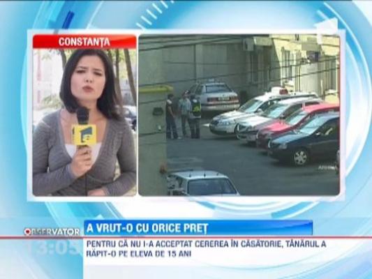 Adolescenta rapita din fata liceului, in Constanta