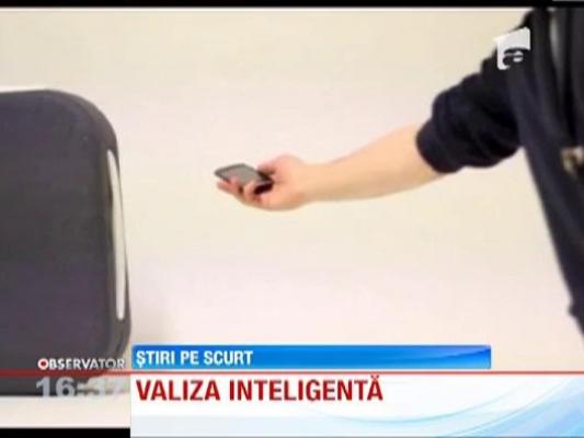 Valiza care merge dupa proprietar