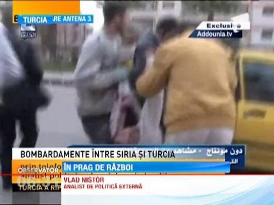 Turcia si Siria sunt in prag de razboi