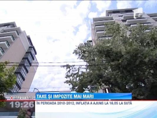 Taxe si impozite mai mari