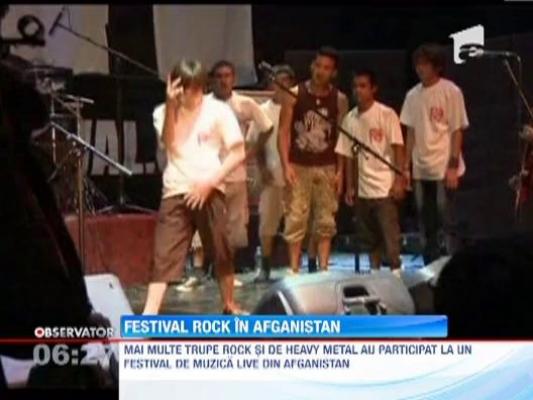 Festival de rock in Afganistan