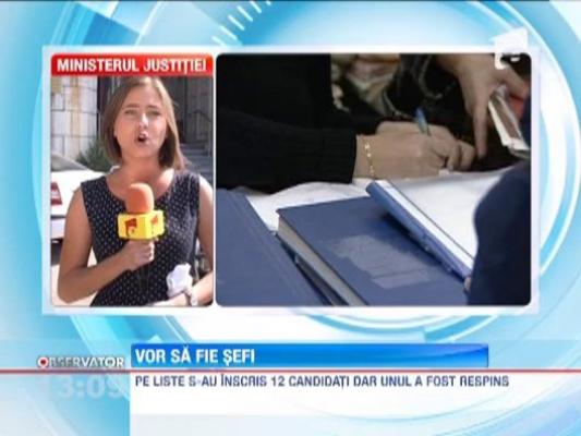 11 candidati pe lista pentru sefia Parchetului General si a DNA