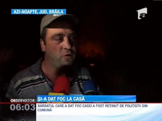 Ca sa nu imparta mostenirea a dat foc casei parintesti