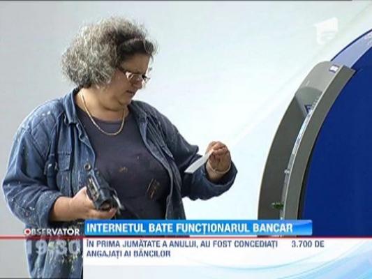 Functionarul bancar, o meserie pe cale de disparitie