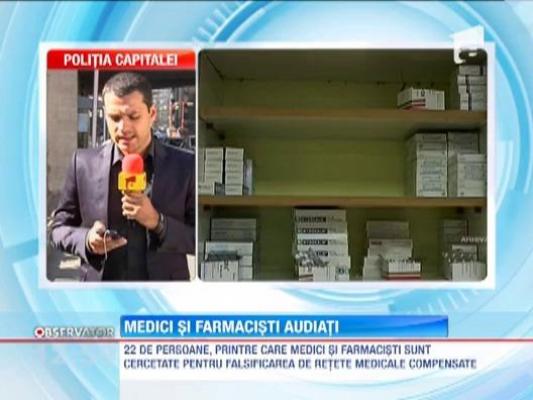 Mai multi medici si farmacisti, suspectati ca ar fi falsificat mii de retete medicale