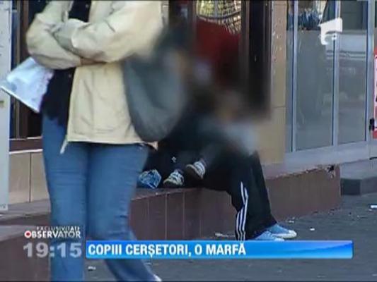 Copiii cersetori ai Romaniei, marfa de export