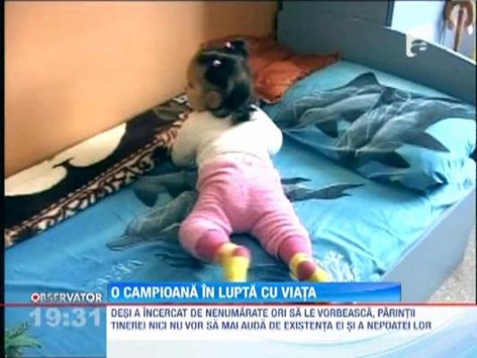 Vicecampioana nationala la lupte libere si mama la doar 17 ani