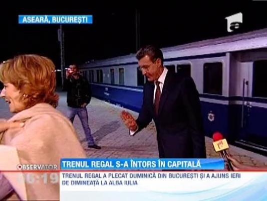 Trenul Regal s-a intors in Capitala