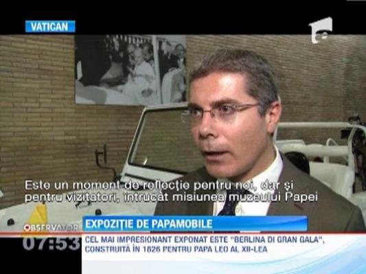 Expozitie de papamobile