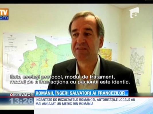 Medicii romani, ingeri salvatori pentru francezii