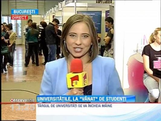 Cel mai mare targ de universitati din Romania