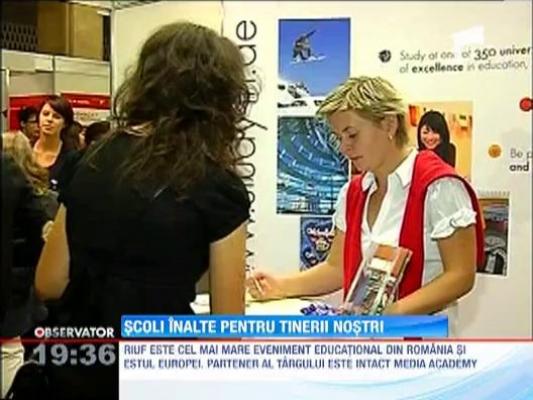 Cel mai mare targ de universitati din Romania