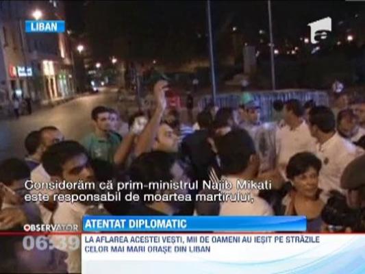 Presedintele Siriei este acuzat ca a comandat un atentat cu bomba