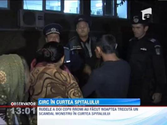 Spitalul Judetean Buzau, luat cu asalt de un clan de romi