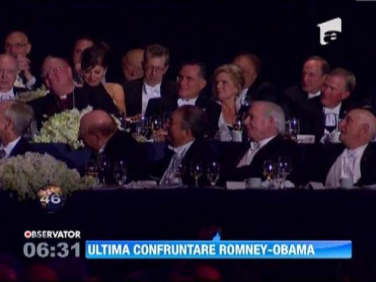 Ultima confruntare dintre Barack Obama si Mitt Romney