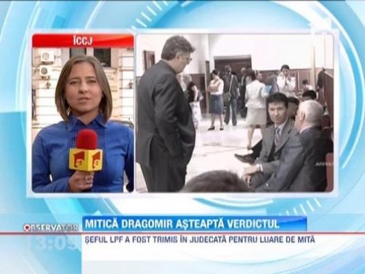 Dumitru Dragomir si Gino Iorgulescu asteapta astazi sentinta finala in dosarul tranzactiilor imobiliare