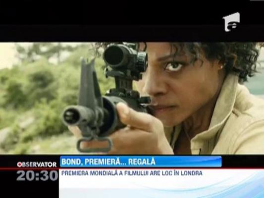 Marea lansare "Skyfall", ultima serie din marca James Bond