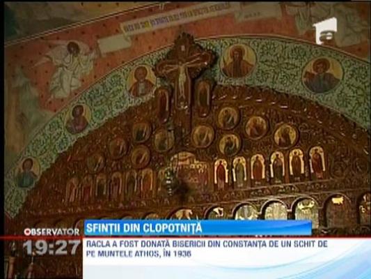 Descoperire uluitoare la Constanta! O racla cu moastele mai multor sfinti a fost gasita in clopotnita unei biserici