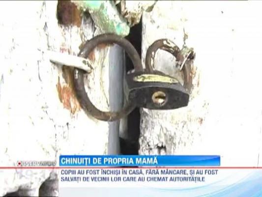 Caz cumplit in judetul Neamt! Copii batuti si muscati de proprii parinti