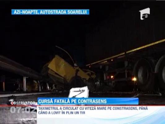 Cursa fatala pe contrasens