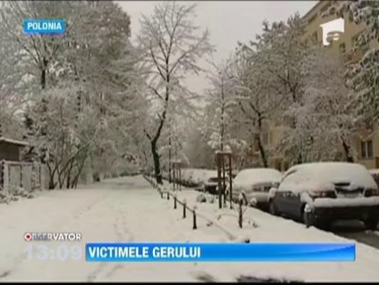 In Europa e iarna in toata regula