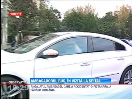 Tanara lovita de un diplomat, vizitata de ambasadorul rus