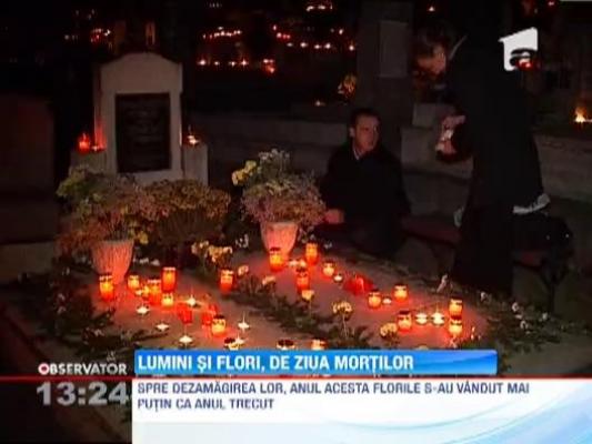 Lumini si flori, de Ziua Mortilor