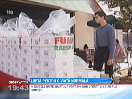 Vinde gogosi ca sa stranga bani pentru o proteza care i-ar schimba viata