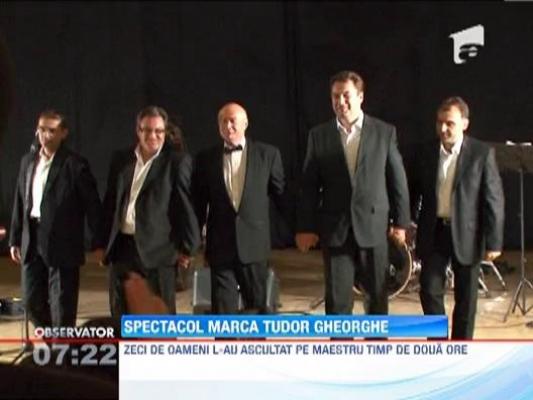 Tudor Gheorghe isi continua turneul prin tara. "Nu se poate cu de toate" a ajuns in Buzau