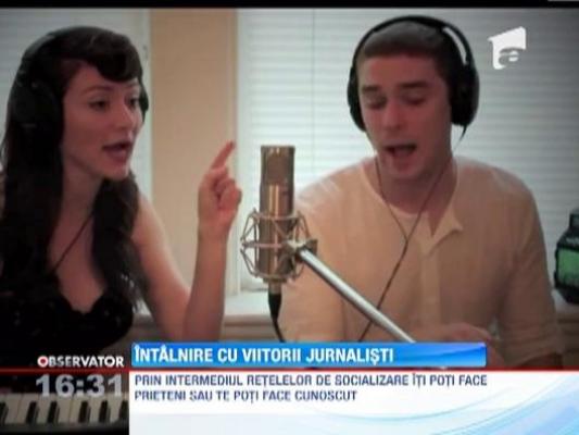 Bogdana Butnar, unul dintre cei mai cunoscuti bloggeri din Romania, fata in fata cu viitorii jurnalisti