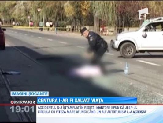 UPDATE! Resita: O fetita de 5 ani si-a pierdut viata in urma unui accident de circulatie