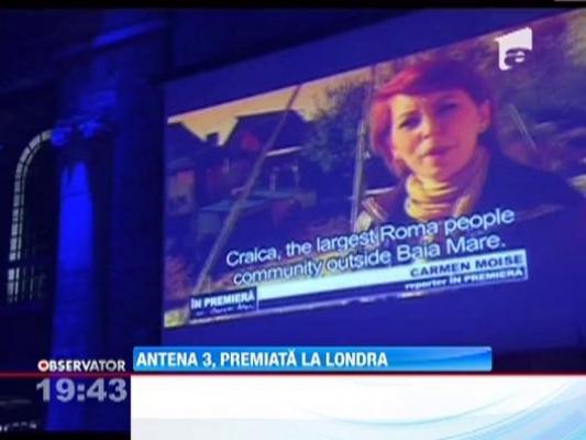 Antena 3, premiata la Londra