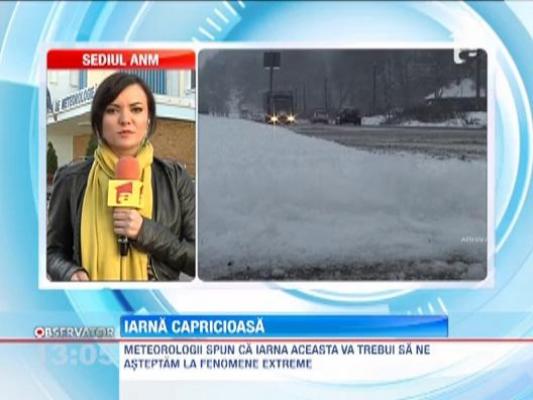 Ne asteapta o iarna cu fenomene extreme