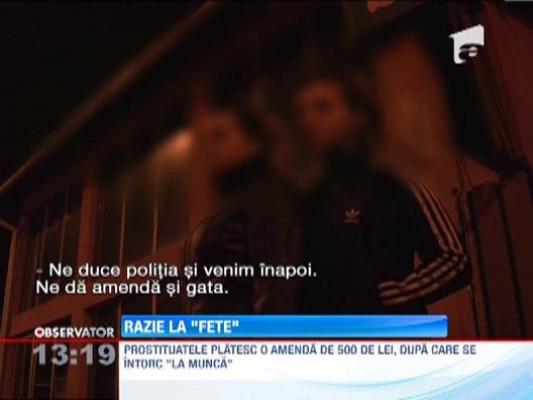 Razie la prostituate