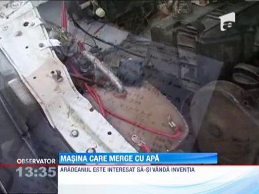 Un pensionar aradean si-a construit propria masina hibrid