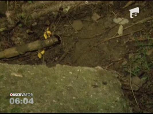 Doi hoti de titei au fost prinsi in flagrant pe un camp din Dambovita