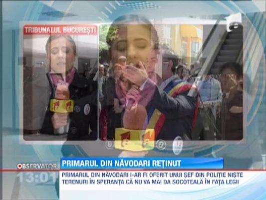 Nicolae Matei, primarul din Navodari, retinut de procurori