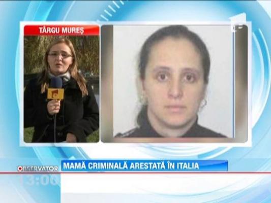 O romanca a fost arestata in Italia, la mai bine de un an dupa ce femeia si-a ucis copilul nou-nascut