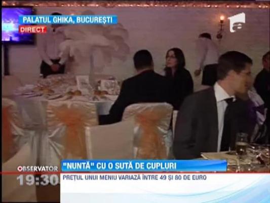 "Nunta" cu o suta de cupluri