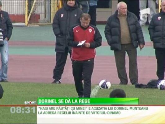 Dorinel Munteanu l-a atacat pe Hagi