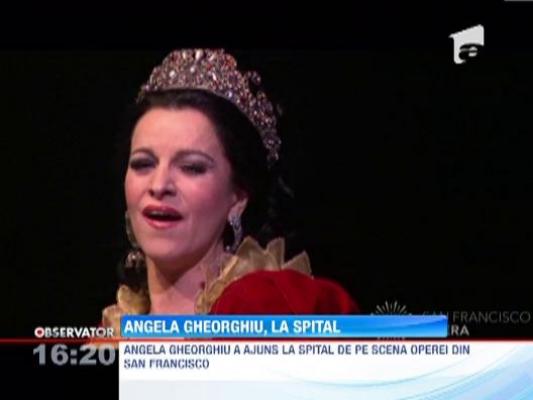 Soprana Angela Gheorghiu, internata de urgenta