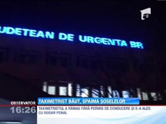 Un taximetrist baut a acrosat doua masini, apoi a incercat sa fuga de la locul accidentului