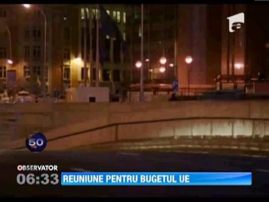 Reuniune pentru bugetul UE